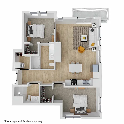 Floor plan Ashland