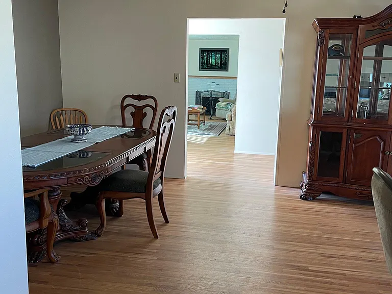 View From Kitchen to Dining/ Living Room