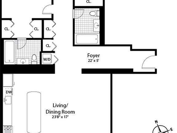 2nd image of 555 W 23rd St APT S14g