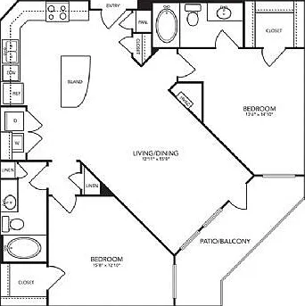 B5 floor plan Landmark On Lovers