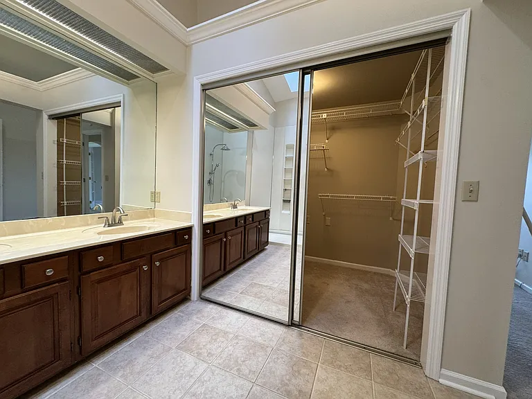 Master Bath with Walk-in Closet