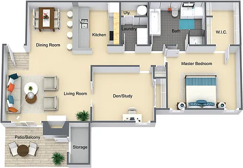 Floor plan Cypress