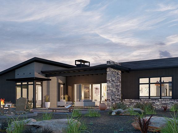 Contemporary Backyard