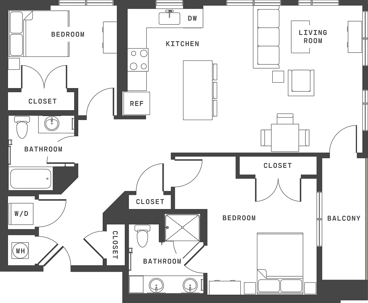 Floor plan B15B