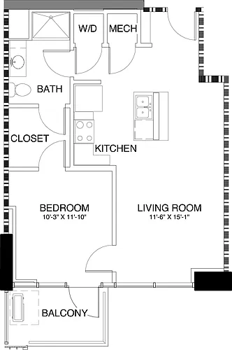 Floor plan D