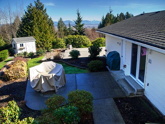 Patio close-up from deck. 