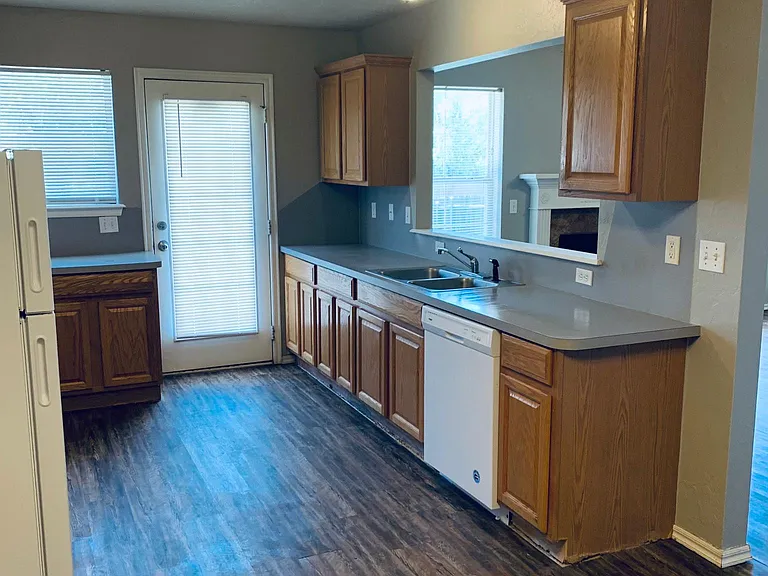 Kitchen view from the dining room