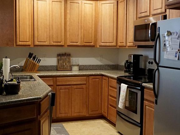 Kitchen with lots of cabinet space