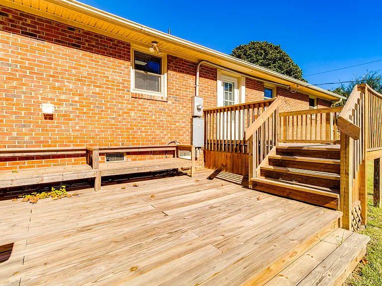 Back deck