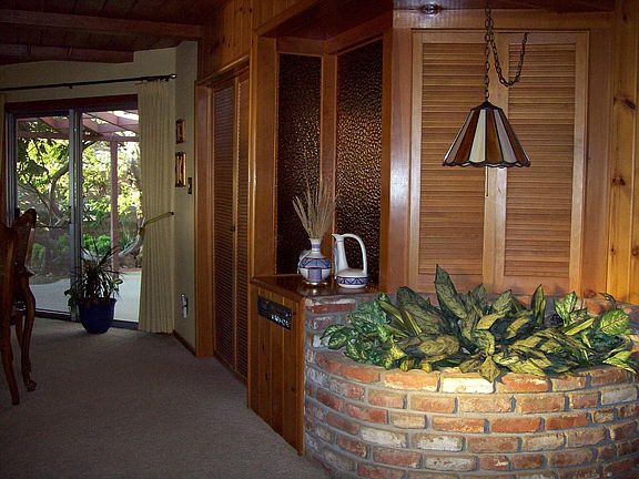 Planter at Entry Inside Home