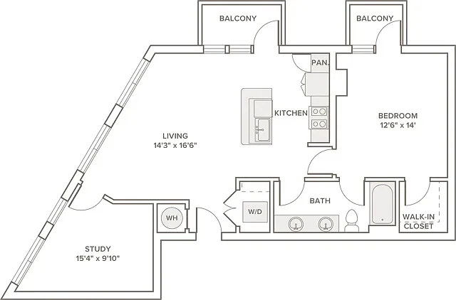 Floor plan A04D