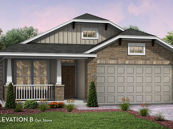 Comanche Elevation B Stone
