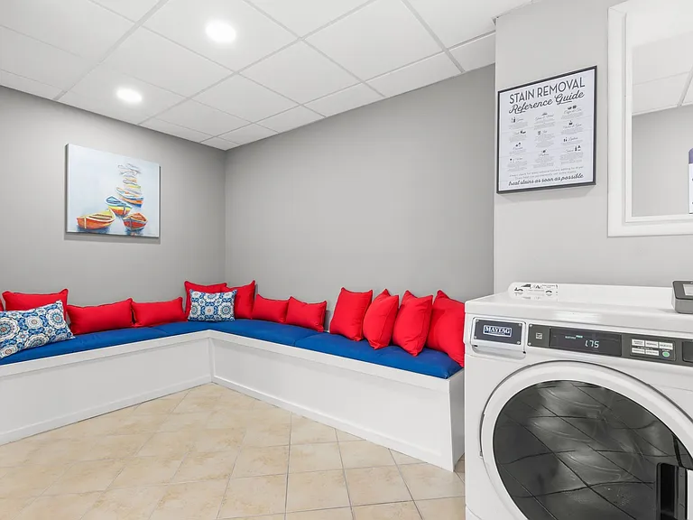 Laundry Center Seating Area