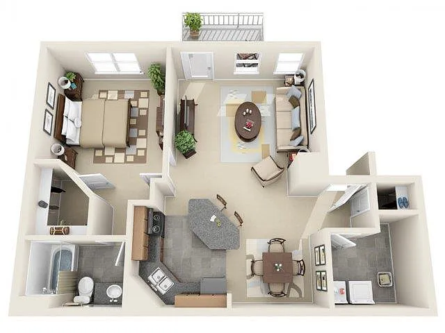 Floor plan Drayton
