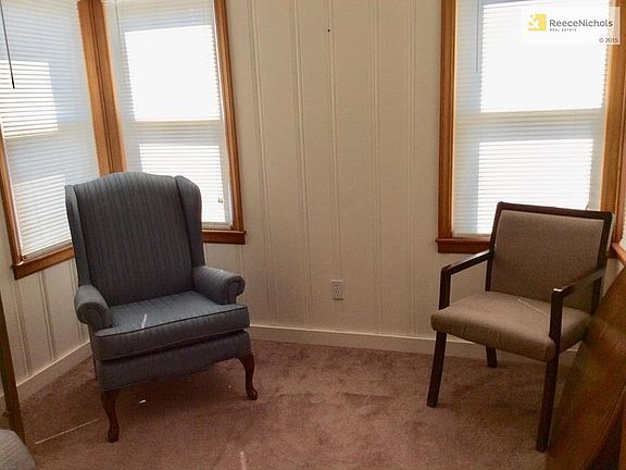 Small sunroom off living room has been used as 3rd bedroom/den/office in past. It has a closet.