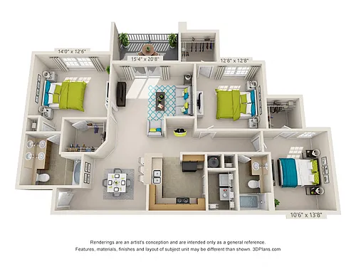 Floor plan The Kerner