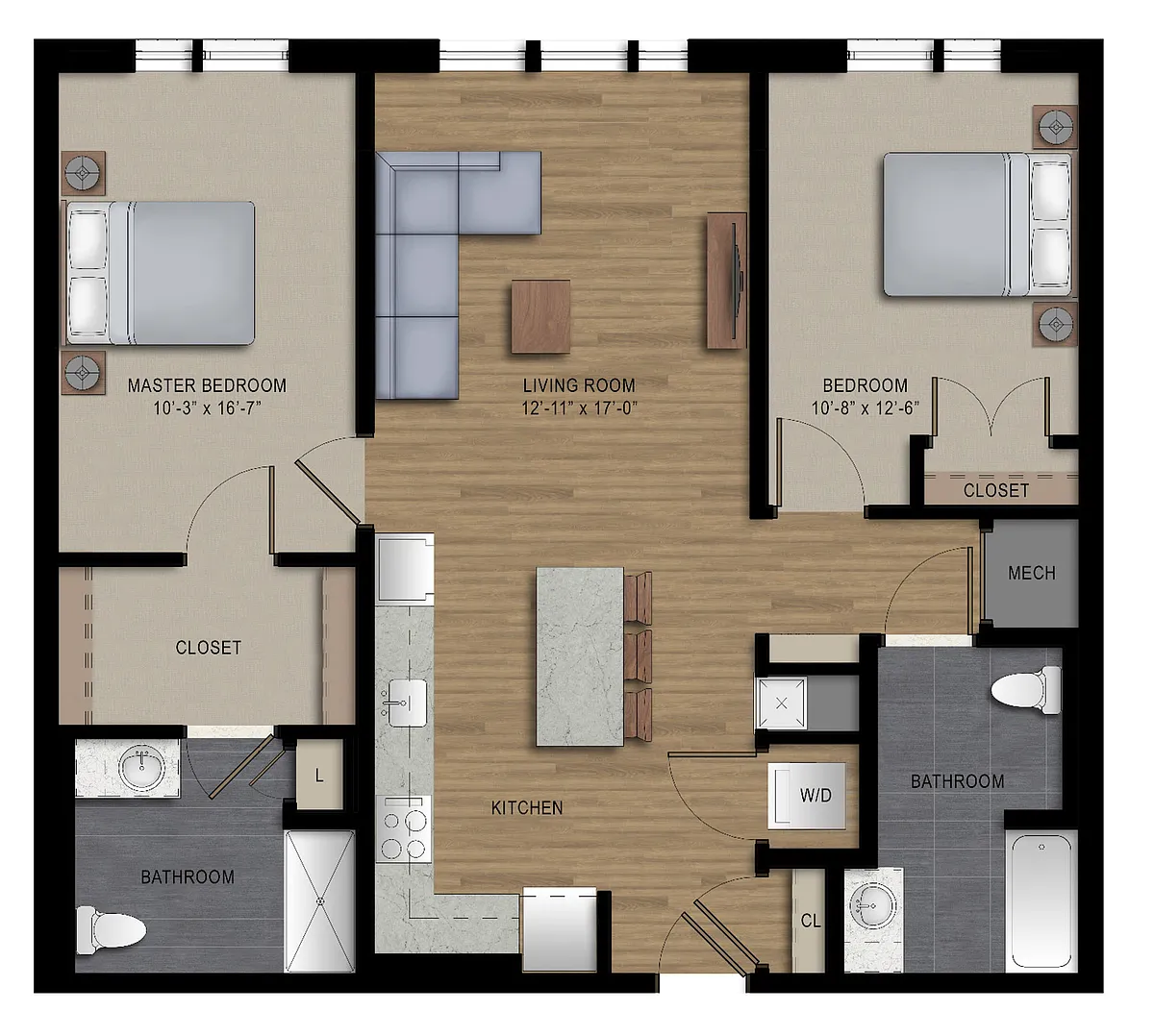 Floor plan BC1