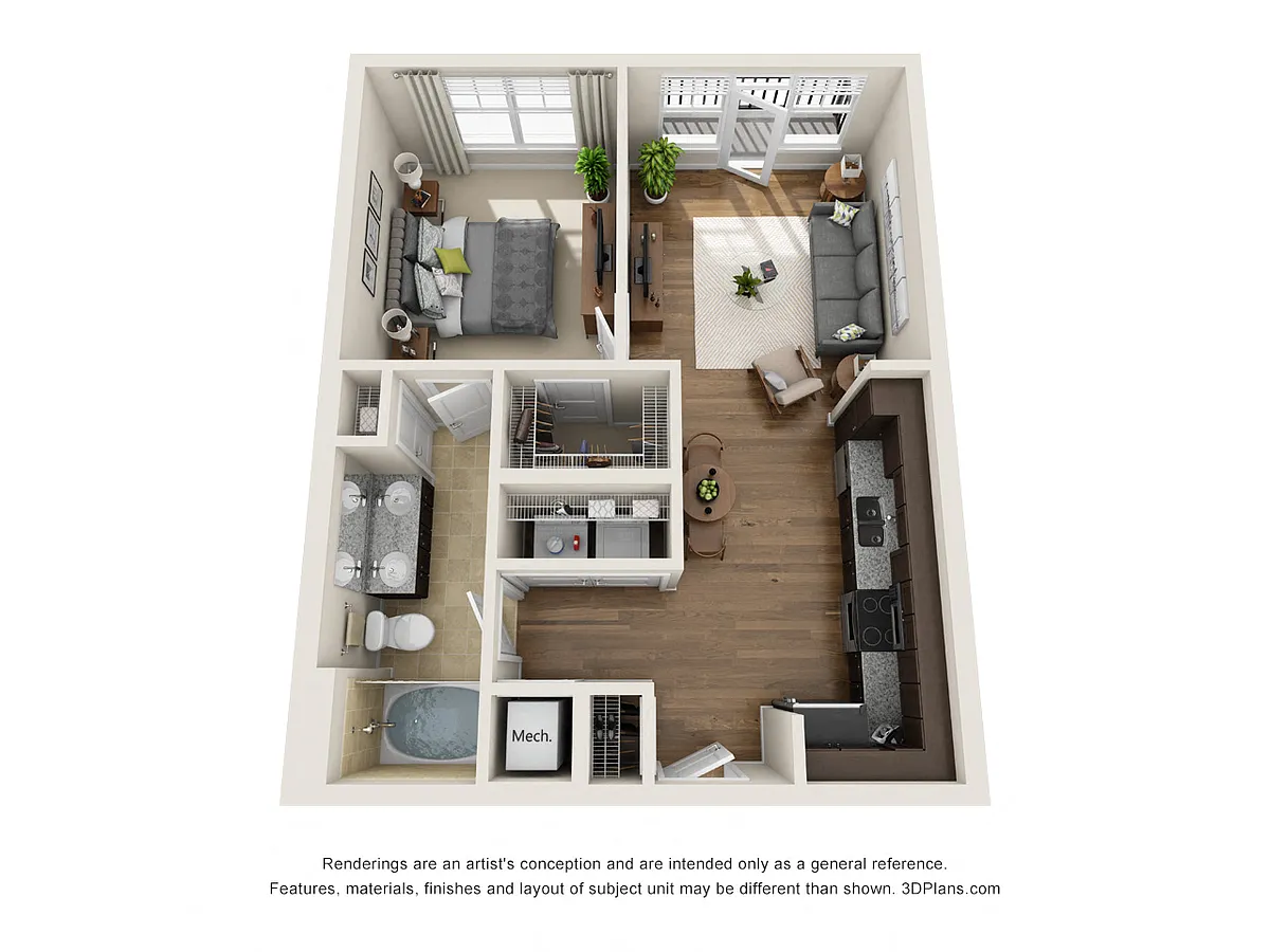 Floor plan A-1