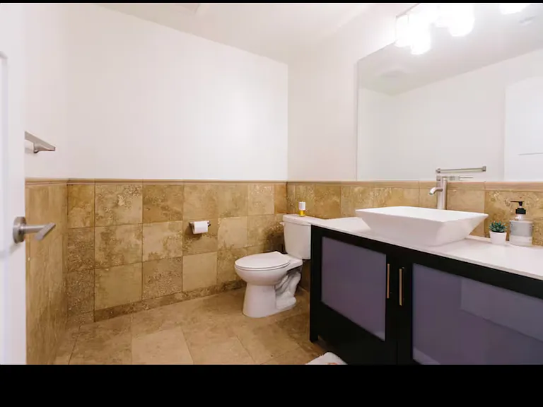 Downstairs half bath