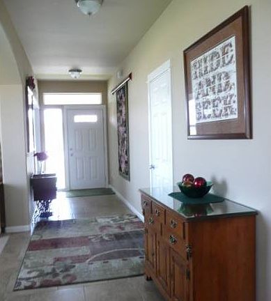 spacious entry
