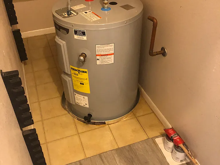 One year old hot water heater