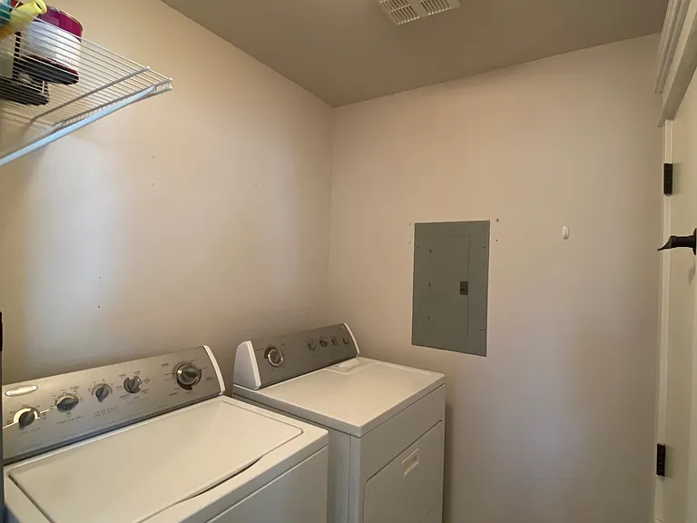 laundry room in unit