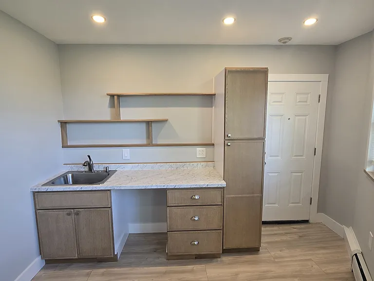 Art studio sink and storage