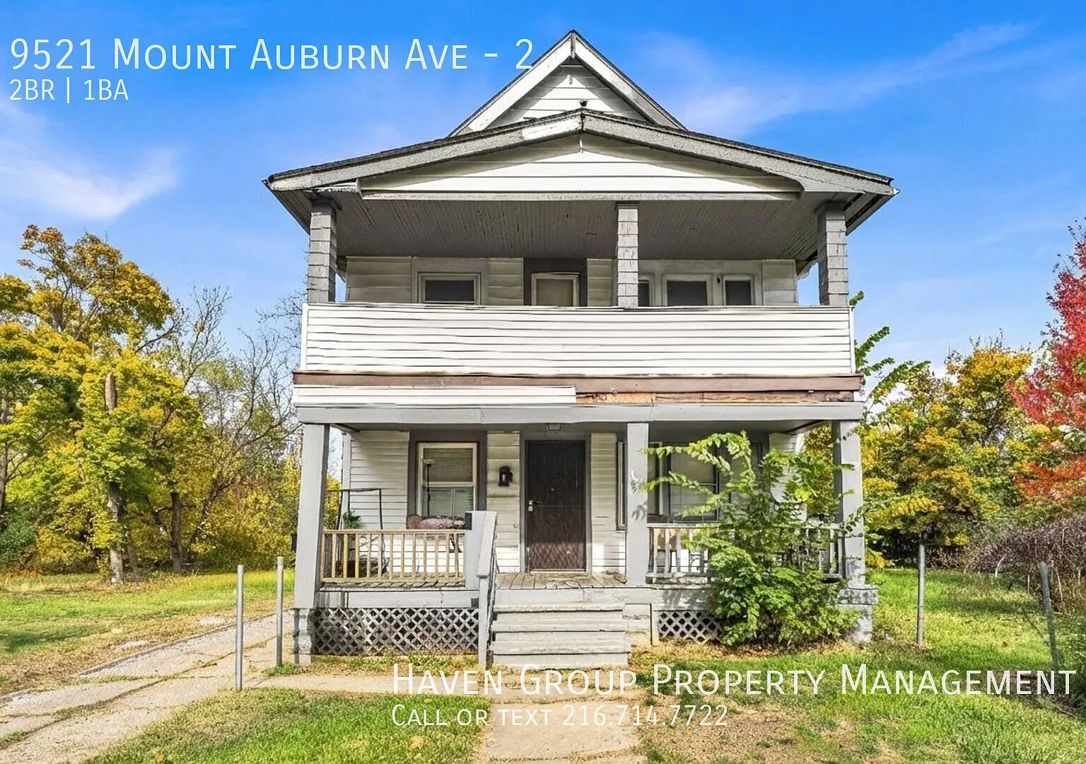 9521 Mount Auburn Ave | Unit 2, Cleveland, OH 44104 - Spacious 2-bed 1-bath multi-family home! — Photo 1