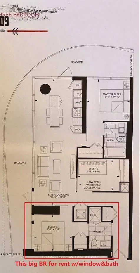 3 bed, $1,275 — Photo 2