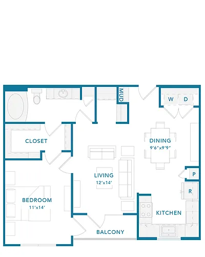 Floor plan A4
