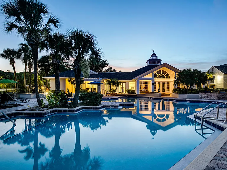 Pool Evening Shot 2