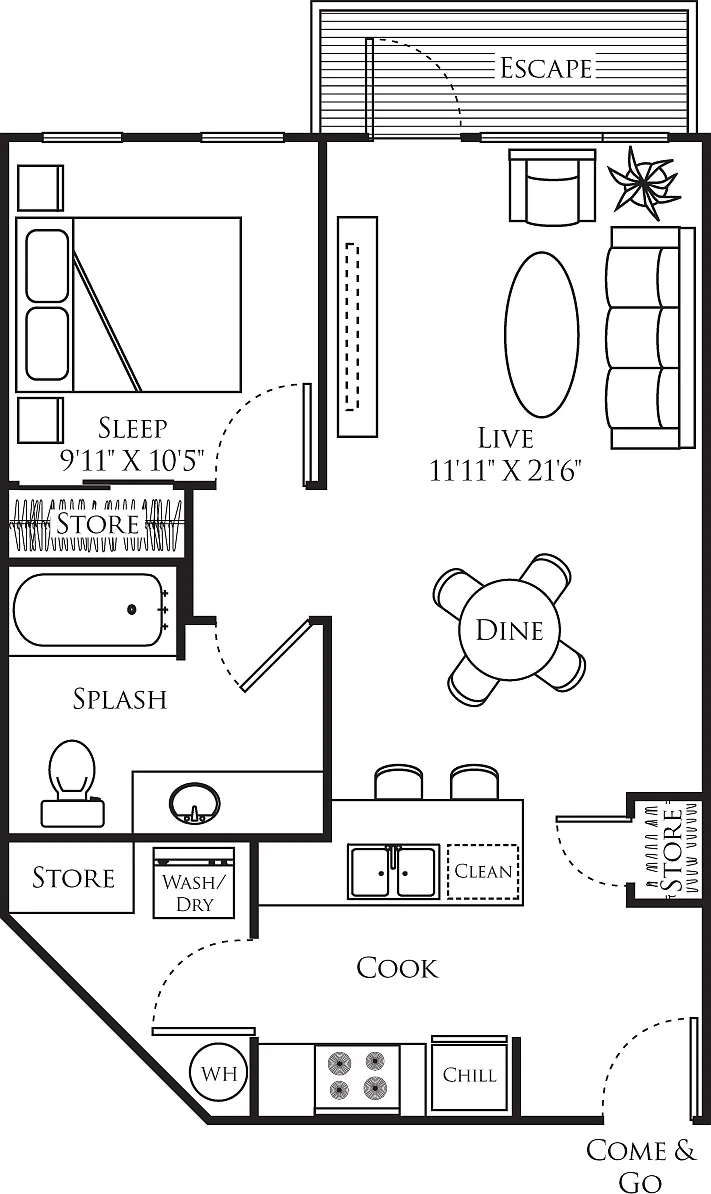 Floor plan A23