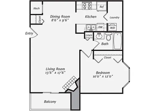 Floor plan A4