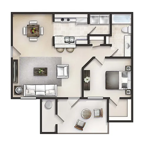 Floor plan The Magnolia