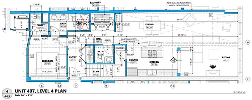 Floor plan 407