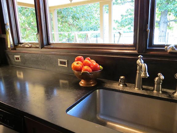 custom Fire Slate countertop