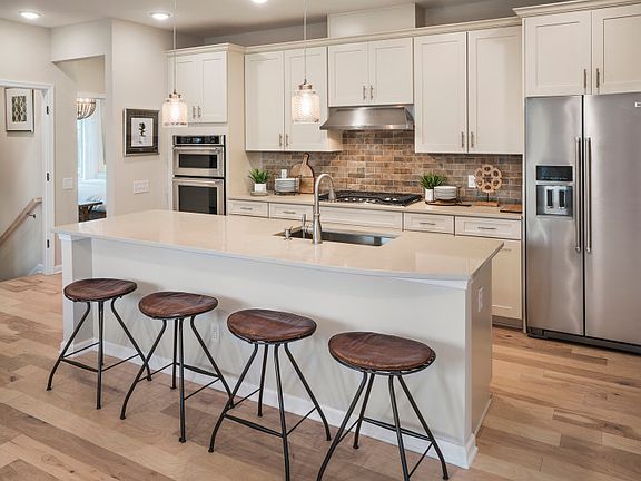 Large center island and chef-inspired storage