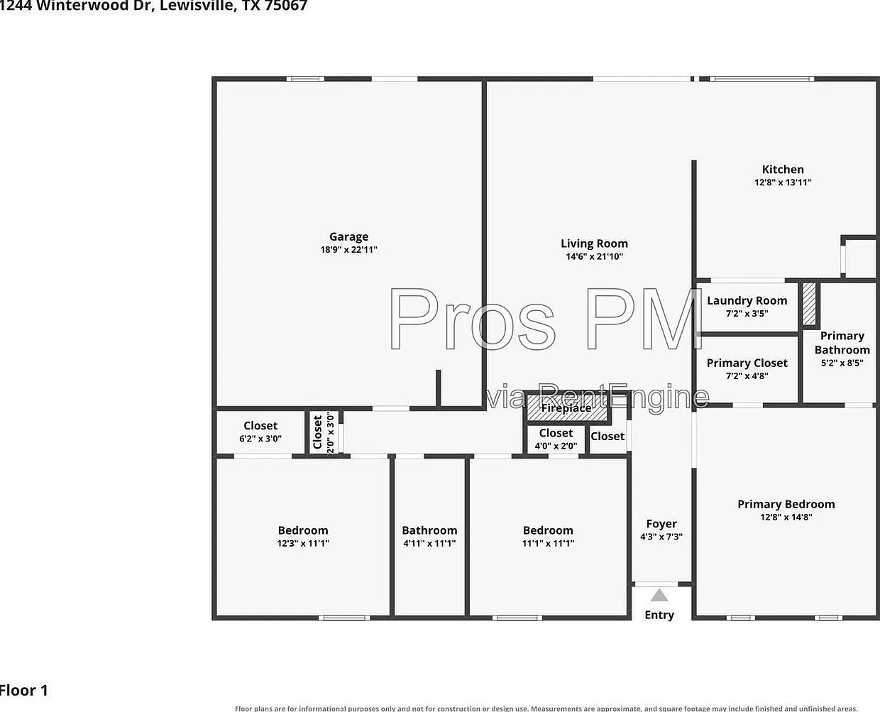3 bed, 2.0 bath, 1446 sqft, $2,199 — Photo 3