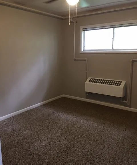 Bedroom 1 with walk in closet.