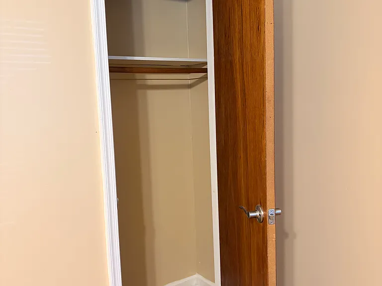 Primary bedroom closet.