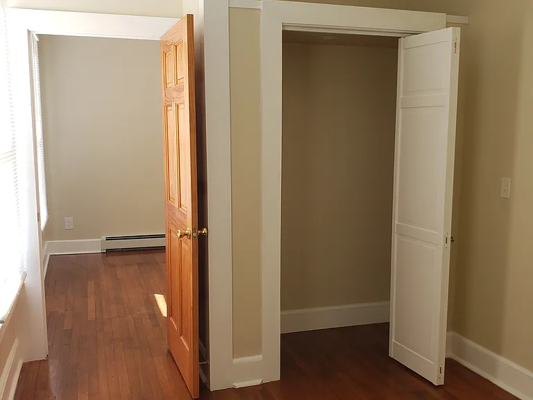 Bedroom and closet