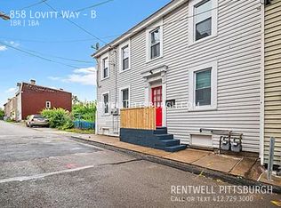 858 Lovitt Way #B, Pittsburgh, PA 15212