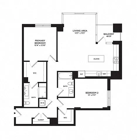 Floor plan 2P