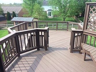 View from top of deck