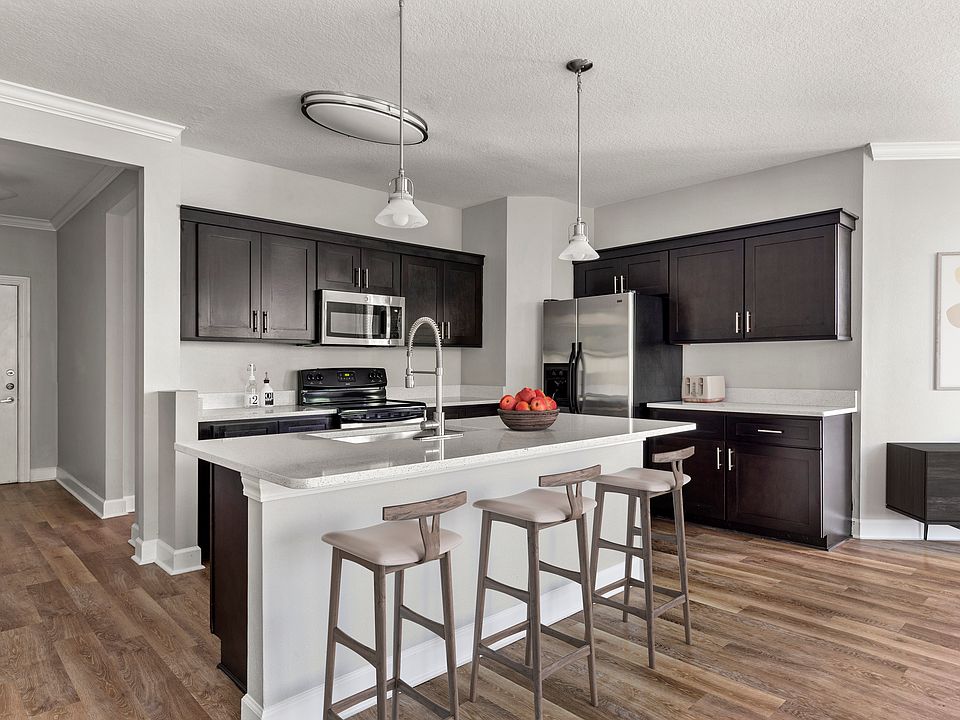 Cook, dine, and gather in a stylish kitchen space.