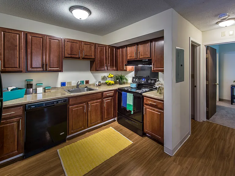 Wide Angle Of Kitchen