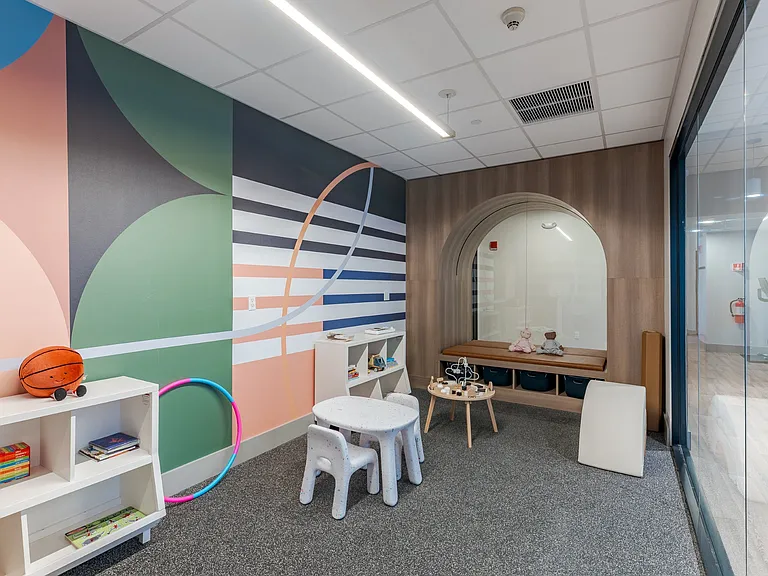 Child Play Area at 15 Bank Apartments in White Plains, NY 10606