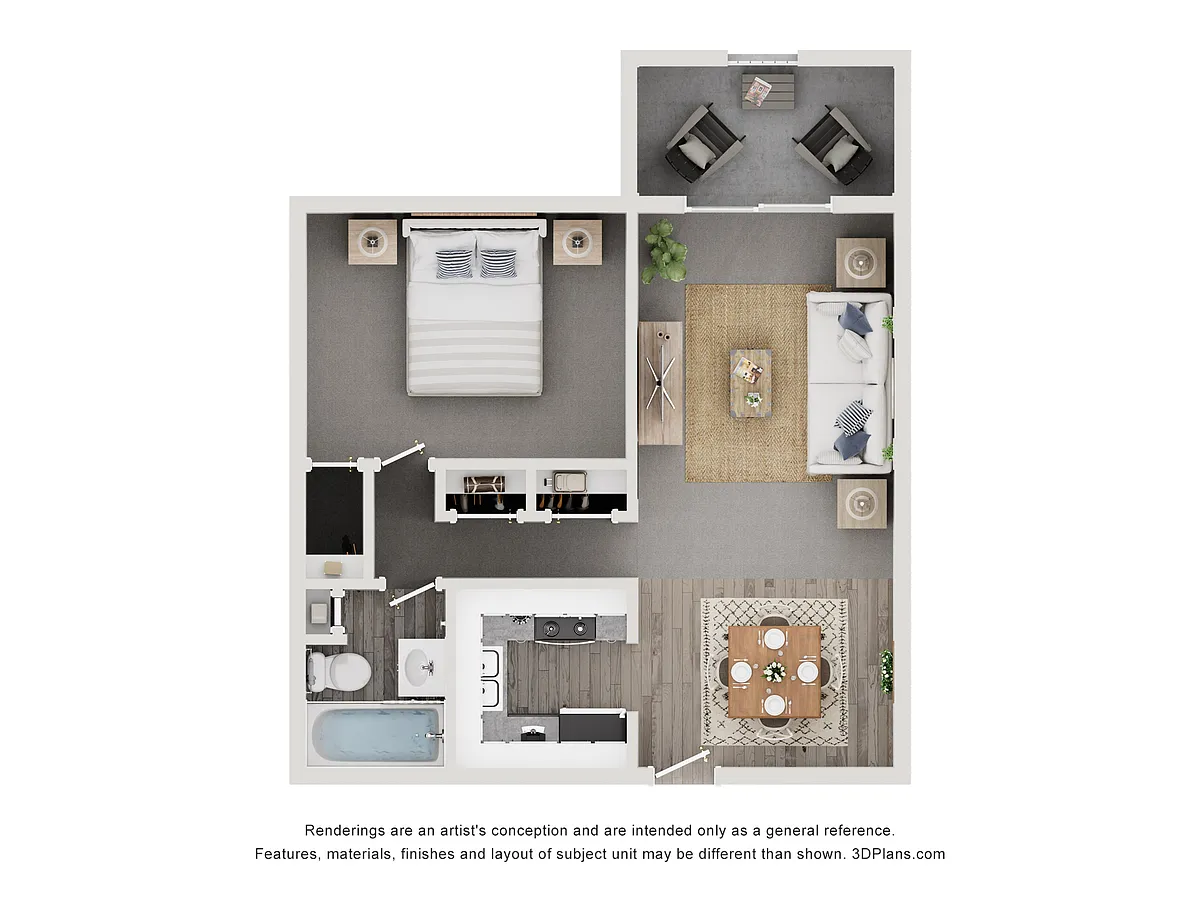 Floor plan The Madison