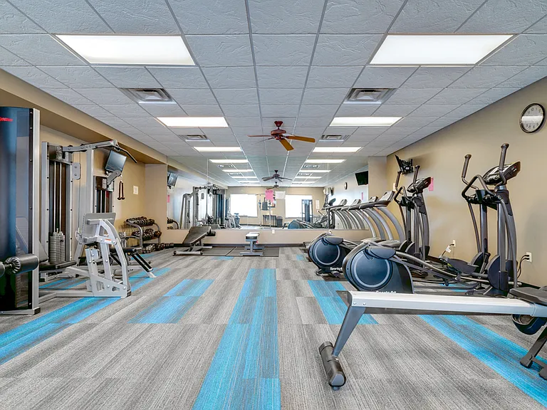We have a wide range of machines and plenty of space to achieve your fitness goals.