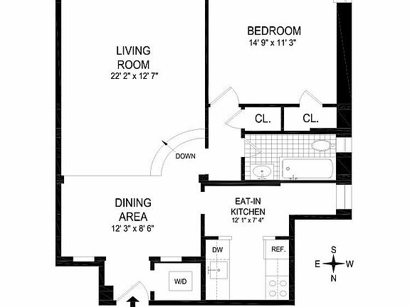 5th image of 155 W 20th St APT 2E